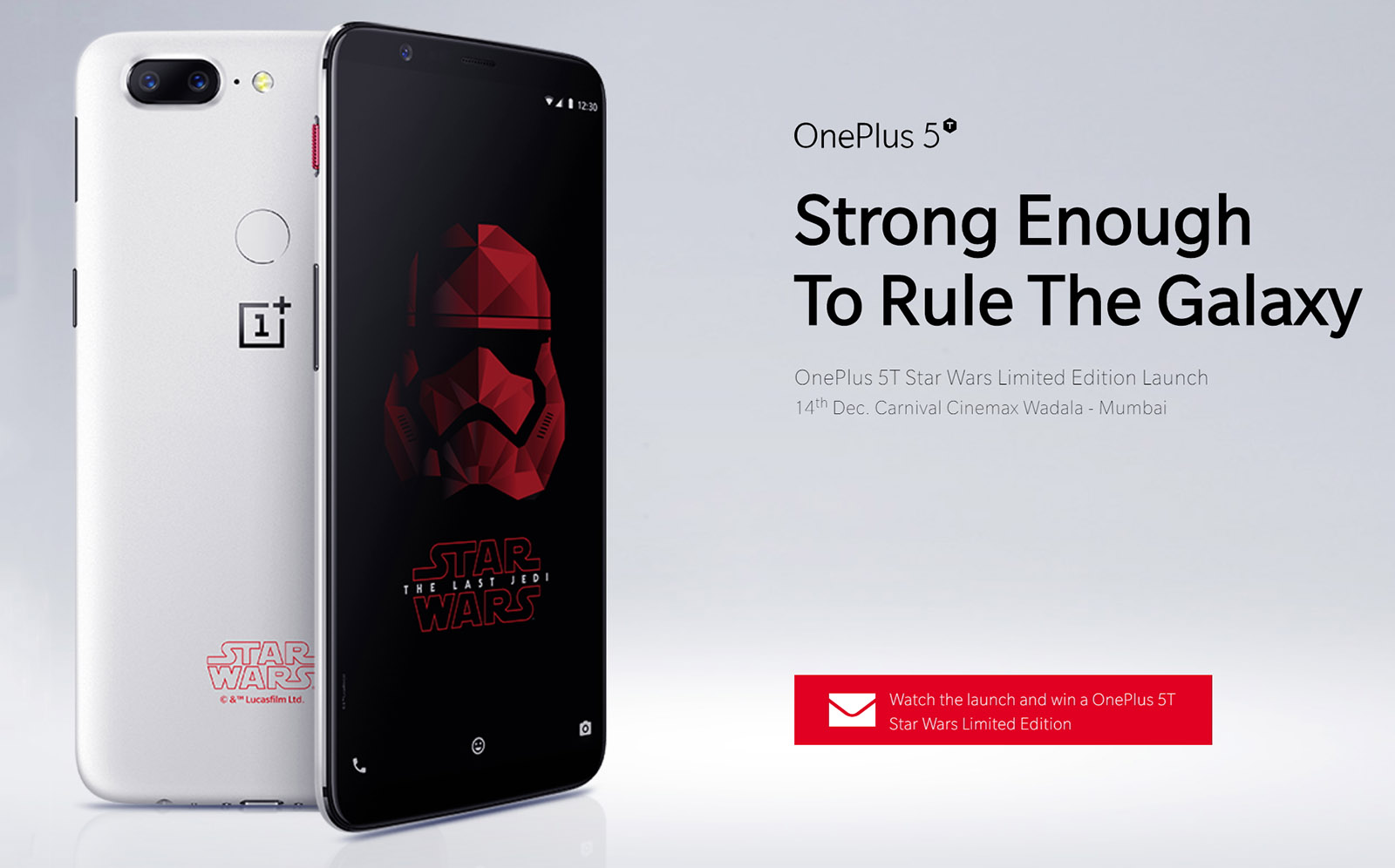 OnePlus 5T Star Wars Limited Edition Price in Seychelles, Victoria, Beau Vallon, Anse Takamaka