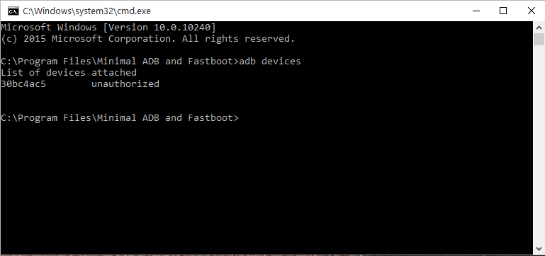 Minimal ADB and Fastboot on your Windows PC.